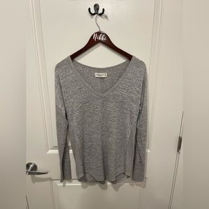 Gray Abercrombie Sweater